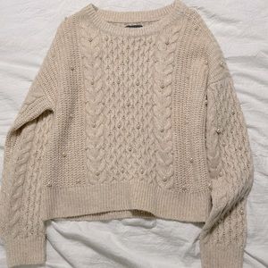 Abercrombie & Fitch Pearls Sweater